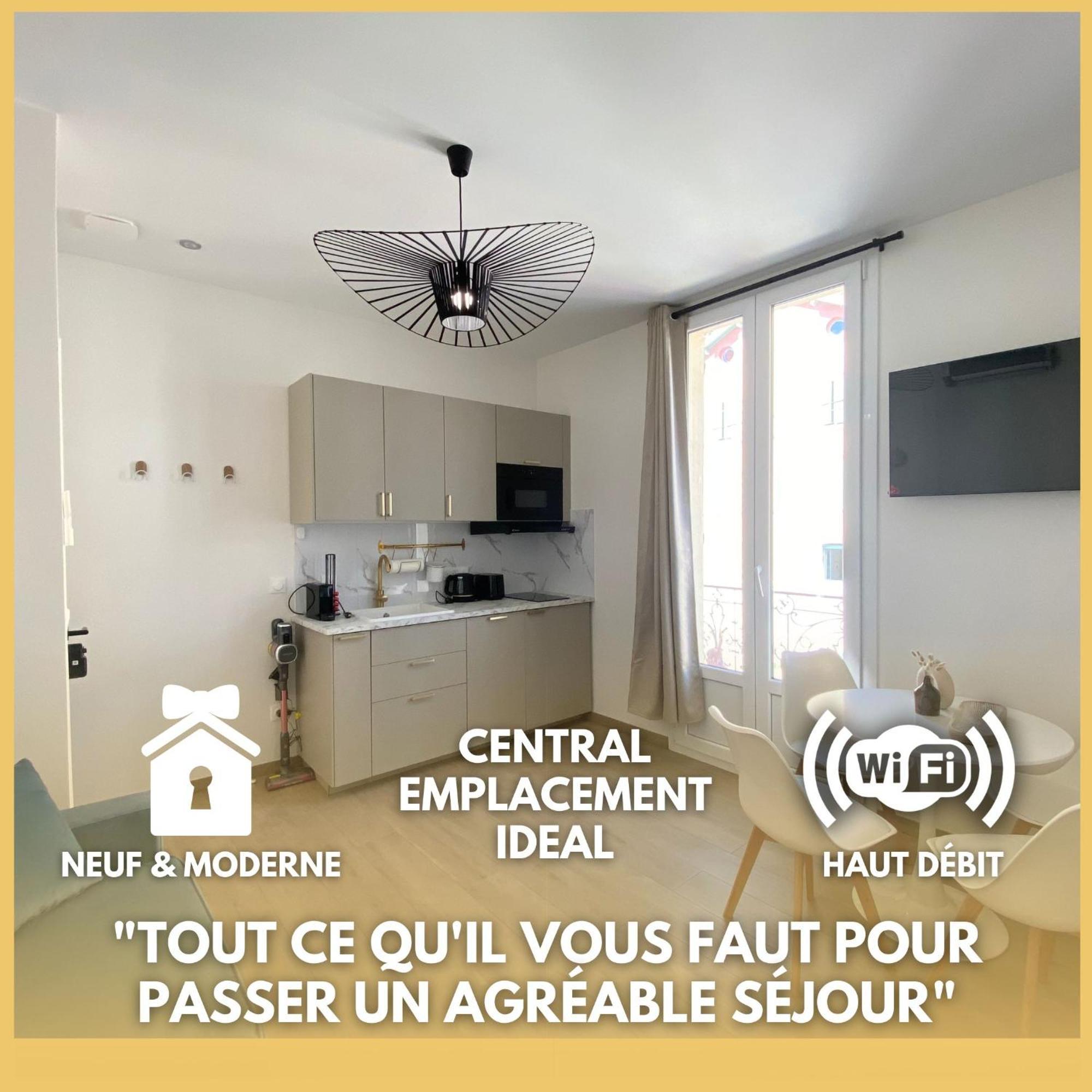 Appartement Moderne Climatise Monaco Vue Mer Cap-d'Ail Luaran gambar